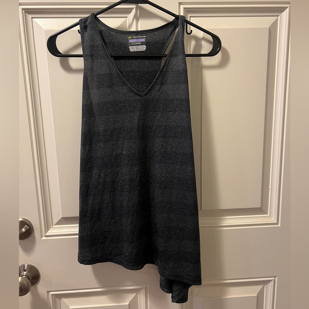 Tek Gear Charcoal Gray Tank Top